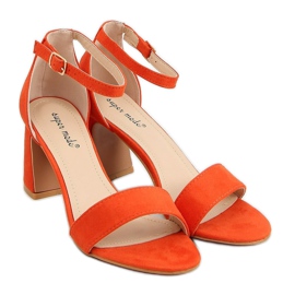 Orange høje hæle 8741 Orange