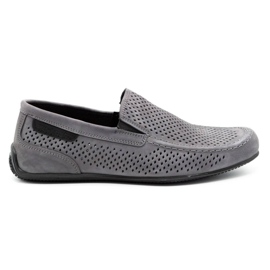 Polbut Herre loafers 2105P grå