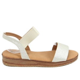 Guld damesandaler K-99153 Guld gylden