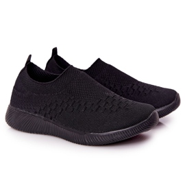 EVE Børns sportssko Slip-On sort skoletur