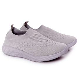 EVE Børns sportssko Slip-On grå skoletur