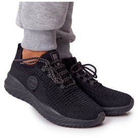 Dame sportssko Memory Foam Big Star HH274298 Sort