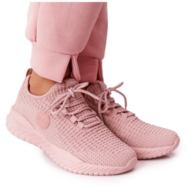 Sportssko til kvinder Memory Foam Big Star HH274299 Pink lyserød