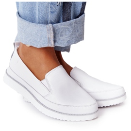 Kvinder Sneakers Slip-On S.Barski Hvid