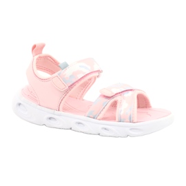 Lette, moderigtige Moro Sport RL30/21 American Club-sandaler, pink lyserød