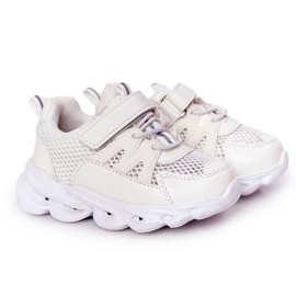 Børnesneakers med oplyst sål Led Hvid Så fedt!