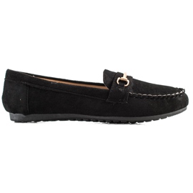 SHELOVET Kalsic loafers i ruskind sort