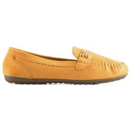 Fama Ruskind Espadrilles Med Ornament gul