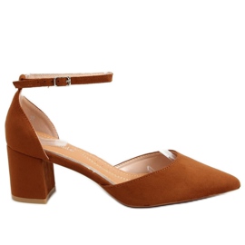 Pumper åbne brune 7584 Camel