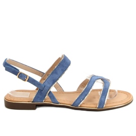 Blå damesandaler H8-177 Navy