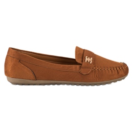 Fama Ruskind Espadrilles Med Ornament brun