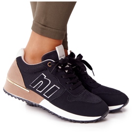 Sportssko til kvinder Sneakers Sort Maddie brun