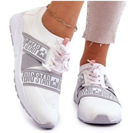 Dame sportssko Memory Foam Big Star HH274355 Hvid
