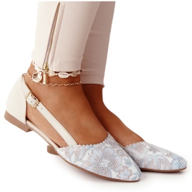 Læder Maciejka 4972A-04 Beige ballerinaer