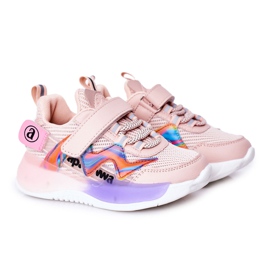 Apawwa Børns sportssko Sneakers Pink Jump Jump lyserød
