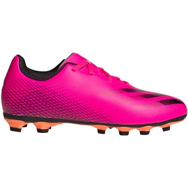Fodboldstøvler adidas X Ghosted.4 FxG pink FW6950 lyserød lyserød