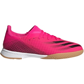 Adidas X Ghosted.3 In Jr FW6925 fodboldstøvler lyserød lyserød