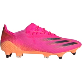 Adidas X Ghosted.1 Sg FW6892 fodboldstøvler lyserød lyserød