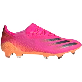 Adidas X Ghosted.1 Fg FW6897 fodboldstøvler lyserød