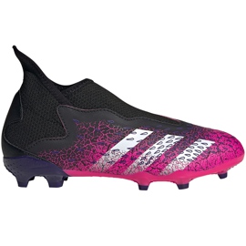 Adidas Predator Freak.3 Ll Fg Jr FW7529 fodboldstøvler sort