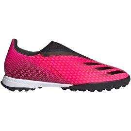 Adidas X Ghosted.3 Ll Tf FW6972 fodboldstøvler lyserød lyserød
