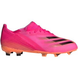 Adidas X Ghosted.1 Fg Jr FW6956 fodboldstøvler lyserød