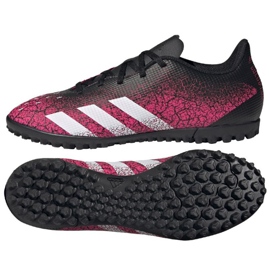 Adidas Predator Freak .4 Tf M FW7525 fodboldstøvler flerfarvet roser og lilla