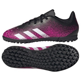Adidas Predator Freak .4 Tf Jr FW7537 fodboldstøvler flerfarvet lyserød