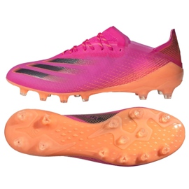 Adidas X Ghosted.1 Ag M FW6976 fodboldstøvler lyserød lyserød