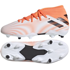 Adidas Nemeziz.3 Fg Jr FW7356 fodboldstøvler flerfarvet hvid