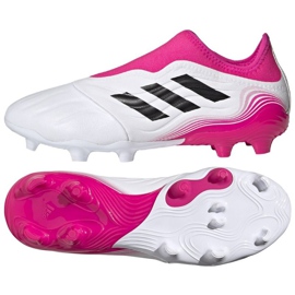 Adidas Copa Sense.3 Ll Fg M FW7268 fodboldstøvler marineblå, hvid, pink hvid