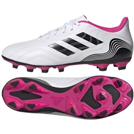 Adidas Copa Sense.4 FxG M FW6536 fodboldstøvler flerfarvet hvid