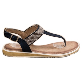 S. BARSKI Sandaler af japanske S.BARSKI marine blå