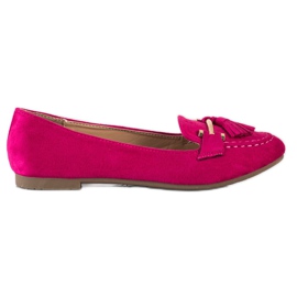 Kayla Moderigtige loafers lyserød