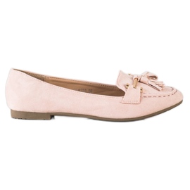 Kayla Moderigtige loafers lyserød