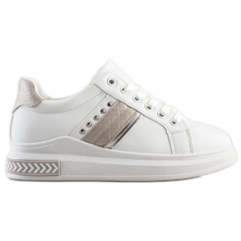 SHELOVET Casual sneakers hvid