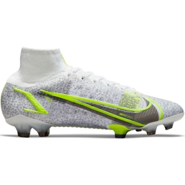 Nike Mercurial Superfly 8 Elite Fg CV0958 107 fodboldsko hvid
