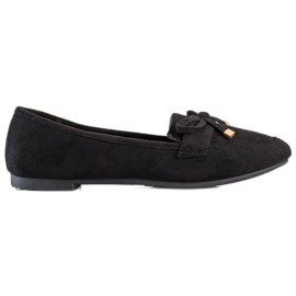 Anesia Paris Loafers Med En Sløjfe sort