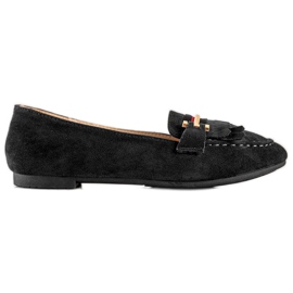 Anesia Paris Stilfulde loafers sort