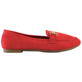 Anesia Paris Elegante loafers rød