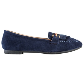Anesia Paris Stilfulde loafers blå