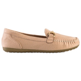 SHELOVET Ruskind loafers beige