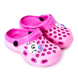 Skumtøfler til børn Crocs Pink Jupiter lyserød