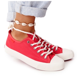 Kvinder Sneakers Big Star FF274185 Rød