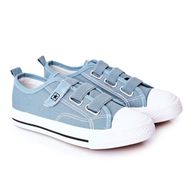 EVE Børns blå Avengers velcro sneakers