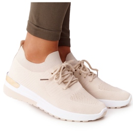 PG1 Sportssko Sneakers Beige Adeyla Wedge