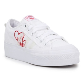 Adidas Nizza Platform W FX9179 sko hvid