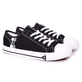 Mænds sorte Big Star HH174323 sneakers