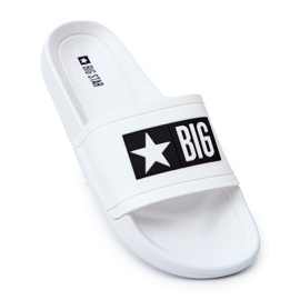 Mænds Big Star DD174700 Hvide hjemmesko