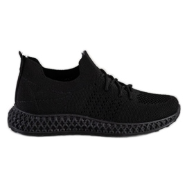 MCKEYLOR Slip-On sportssko sort